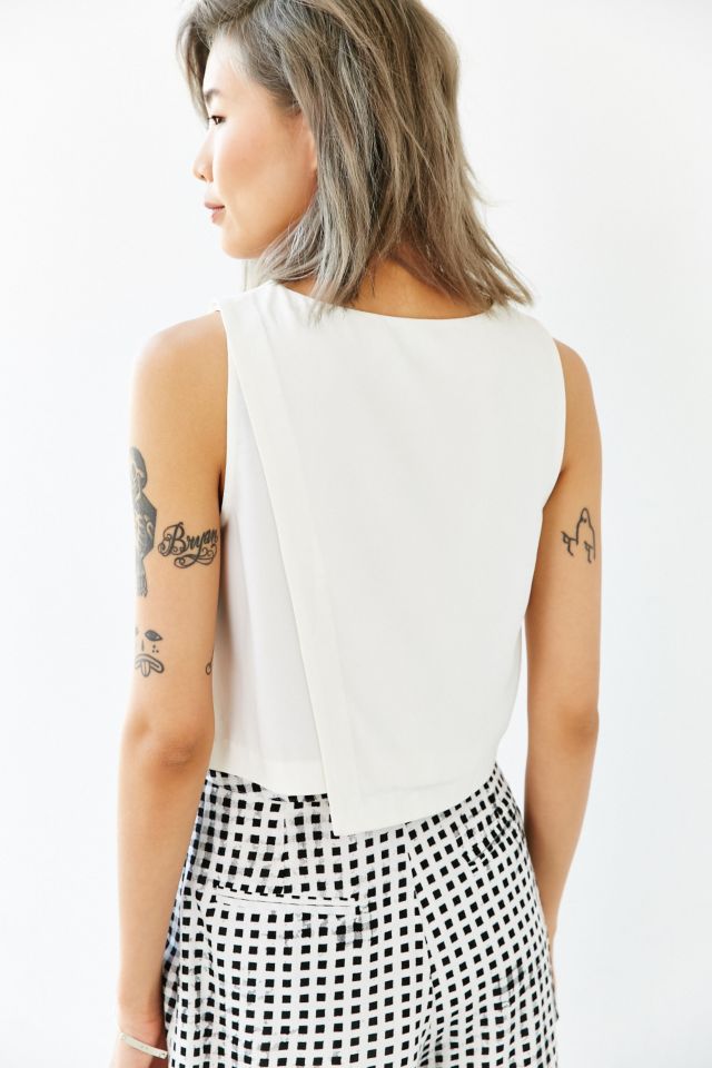 Lucca Couture Clean Crossover Tank Top #1