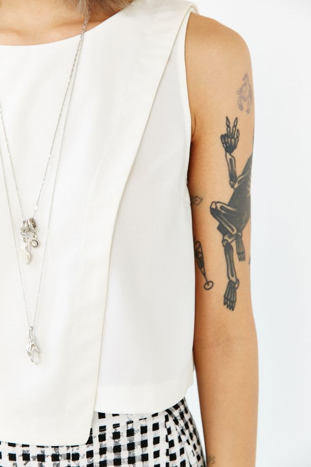 Lucca Couture Clean Crossover Tank Top #2