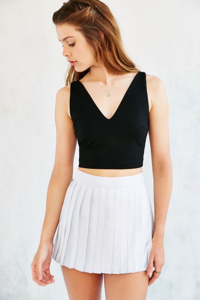 Silence & Noise Silence Noise Criss Cross Side Cropped Tank Top, $39, Urban Outfitters