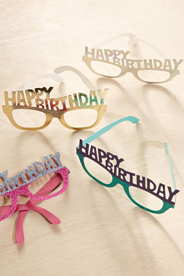 Happy Birthday Party Glasses Set #1