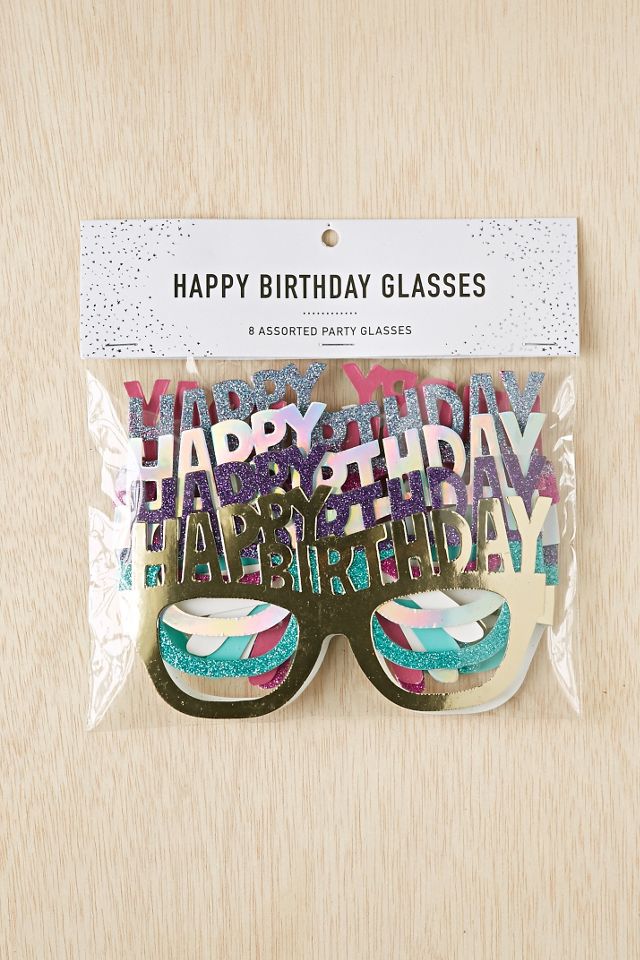Happy Birthday Party Glasses Set #2
