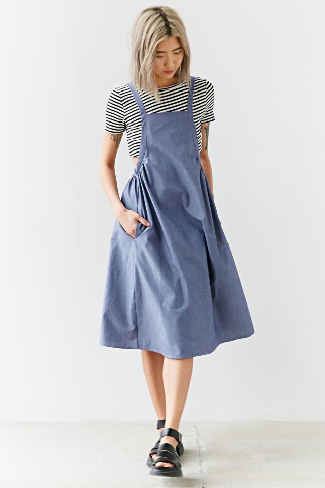 Alice & UO Agnes Apron Midi Dress  #5