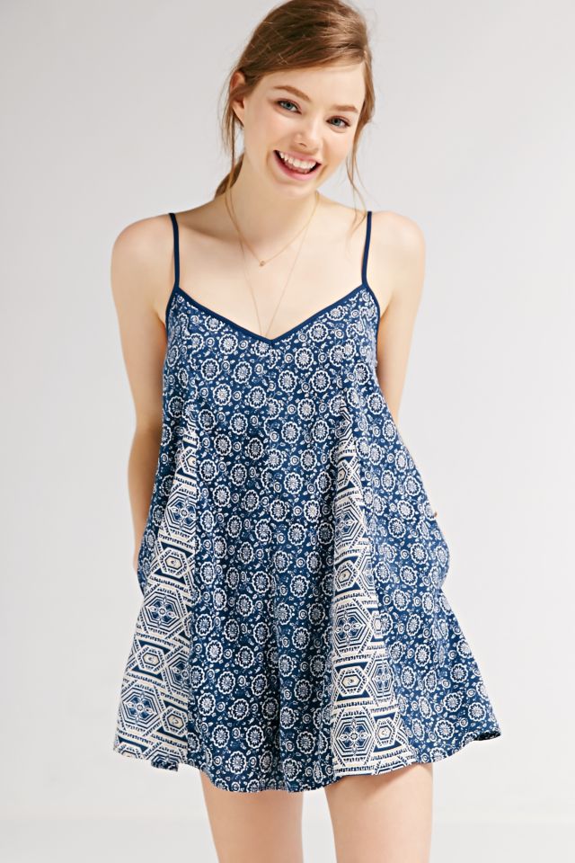 BOG Collective Print-Mix Waistless Romper #5