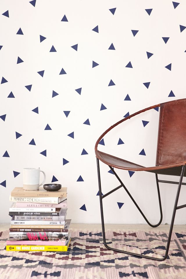 Walls Need Love Triangle Decal Set Urban Outfitters
