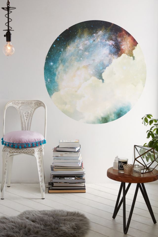 Walls Need Love Spacey Circle Decal