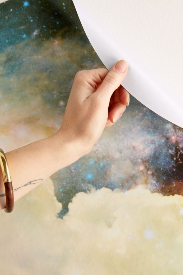 Walls Need Love Spacey Circle Decal #2