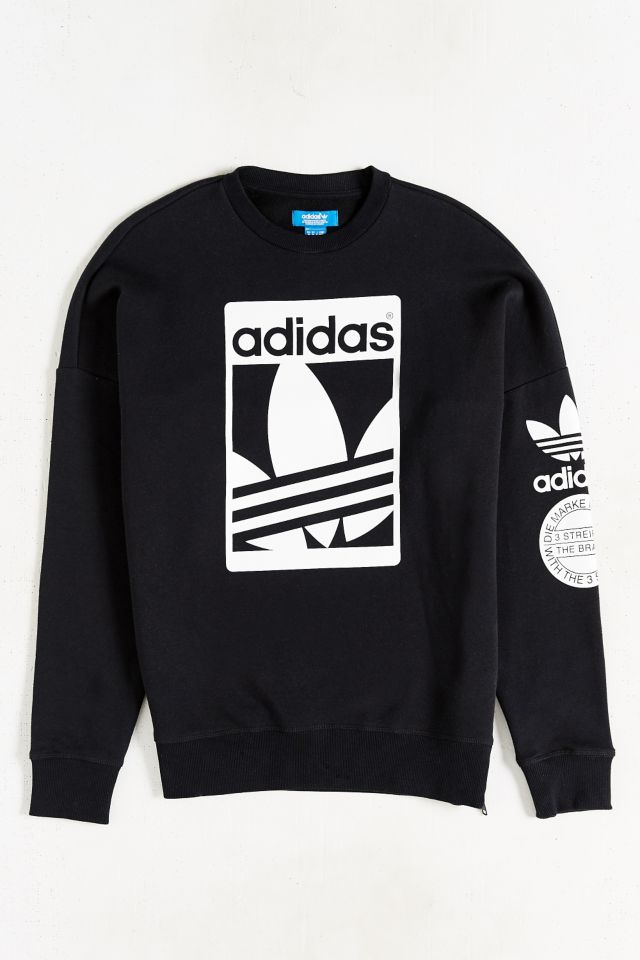 Adidas originals trefoil street sweatshirt online