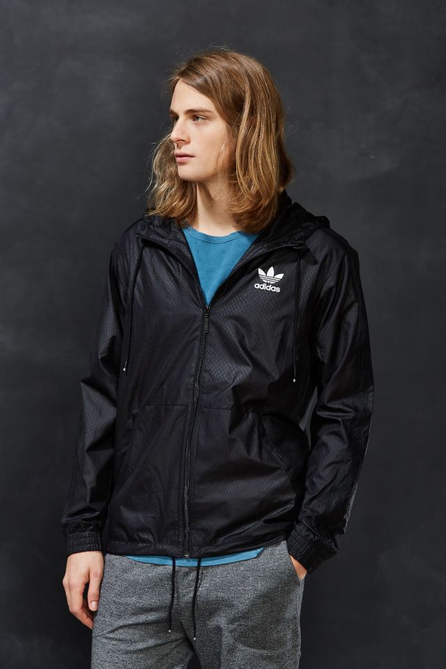 Adidas originals itasca print windbreaker jacket on sale