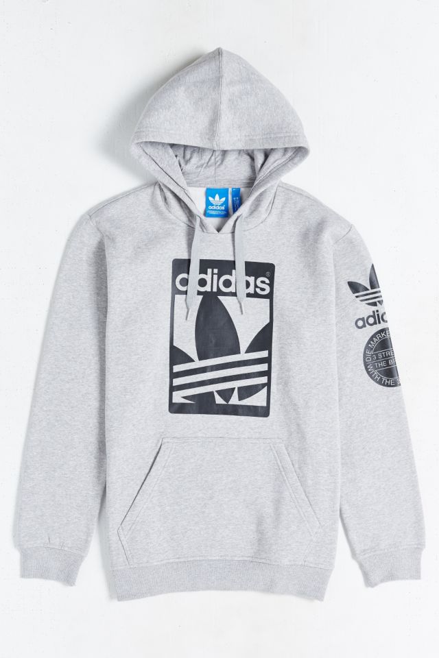 Adidas originals box store trefoil graphic sweatshirt