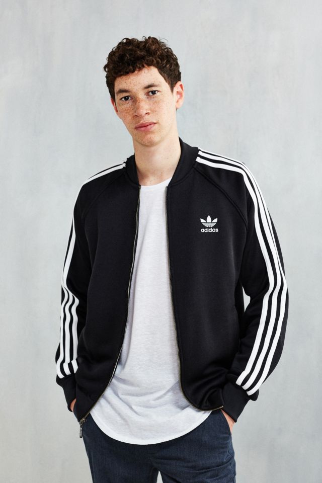 Adidas superstar black jacket best sale