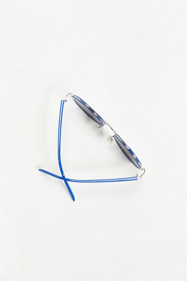 Pop Brow Bar Round Sunglasses #4