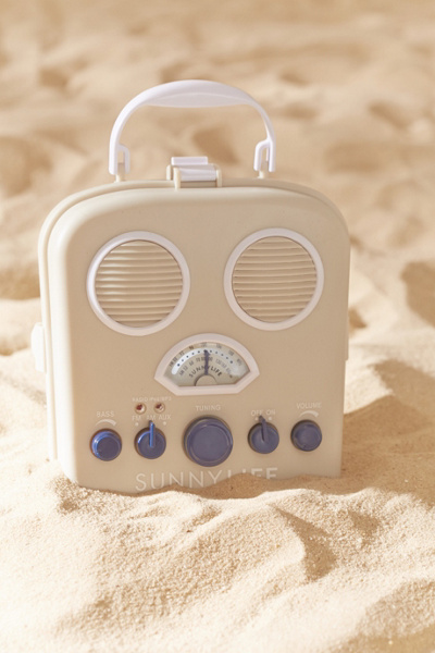 Sunnylife Beach Sounds Portable Radio And Speaker | Urban Outfitters