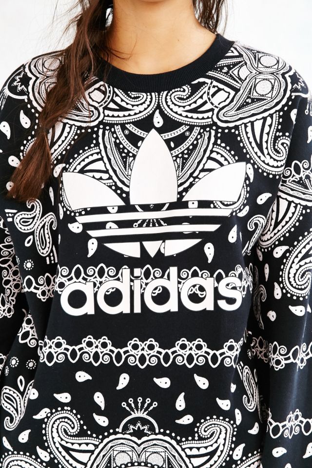 adidas Originals Paisley Sweatshirt Urban Outfitters Canada