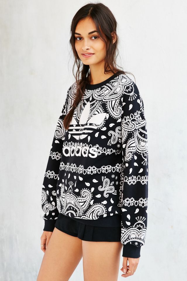 Sweatshirt à motif cachemire adidas Originals #4