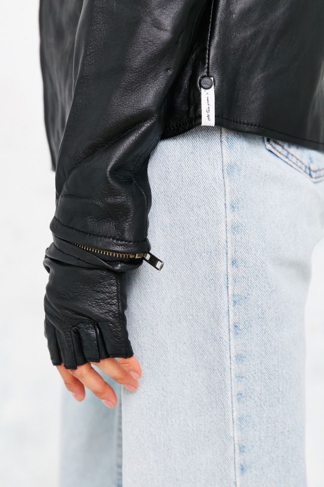 One Teaspoon Knights Watch Leather Jacket #4