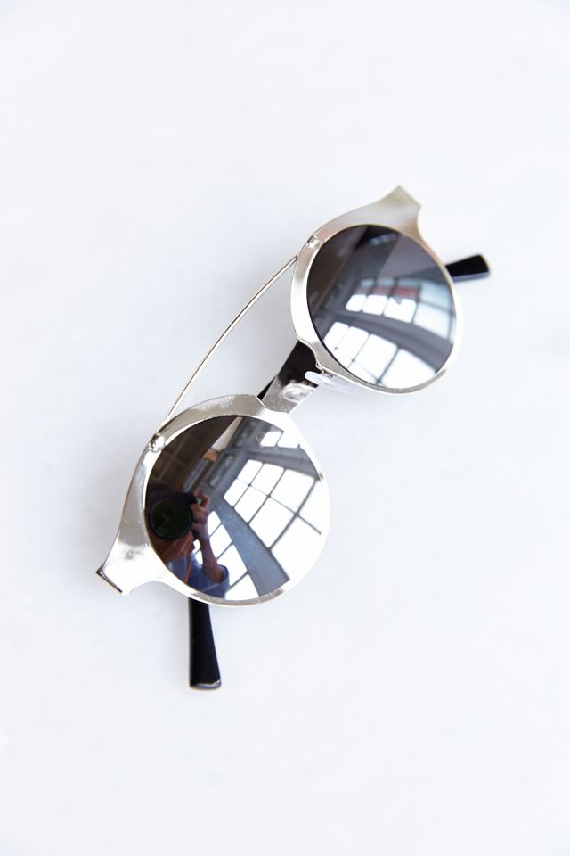 Spitfire INTERGALACTIC Silver And Blue Round Sunglasses Spitfire round sunglasses - Gem main image 2
