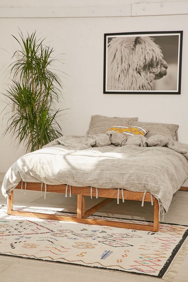 Morey Platform Bed | Urban Outfitters