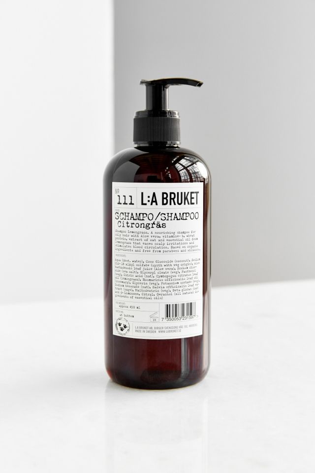 Strømcelle Forbindelse Bygger L:A Bruket No. 111 Lemongrass Shampoo | Urban Outfitters