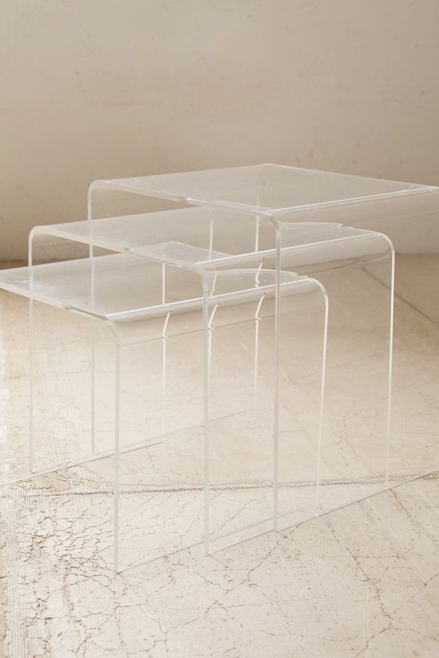 Acrylic Nesting Tables Urban Outfitters