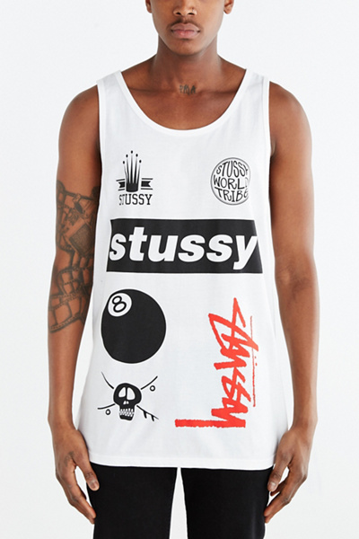 Stussy Logo Mix Tank Top | Urban Outfitters Canada