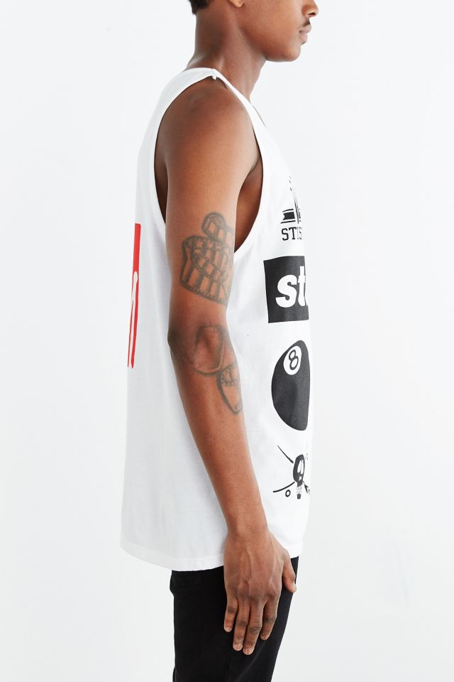 Stussy Logo Mix Tank Top | Urban Outfitters Canada