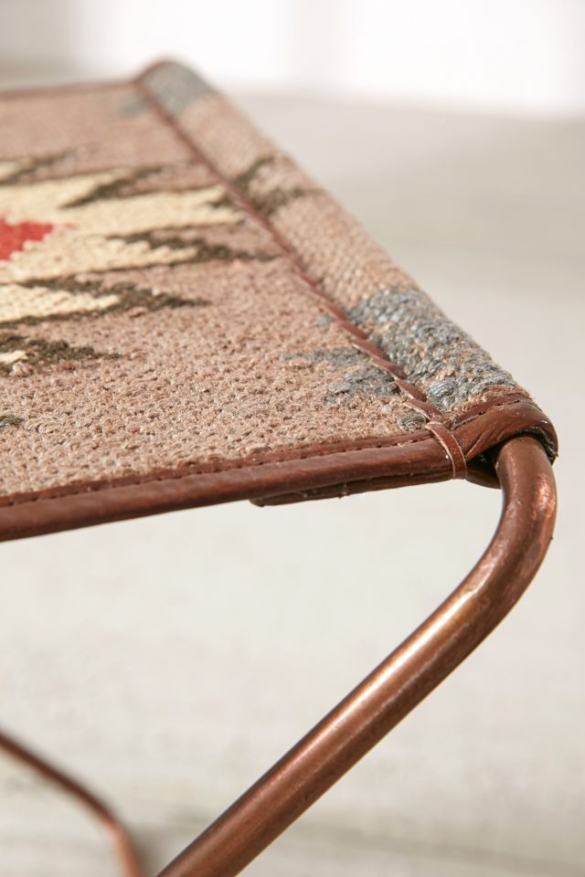 Kilim Folding Sling Stool #3