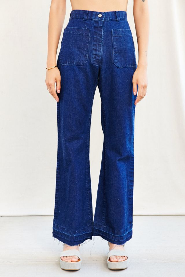 Urban Renewal Vintage Drop Hem Sailor Jean #1