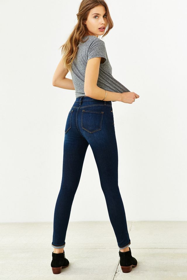 BDG Twig High-Rise Skinny Jean Worn Indigo Urban Outfitters Canada