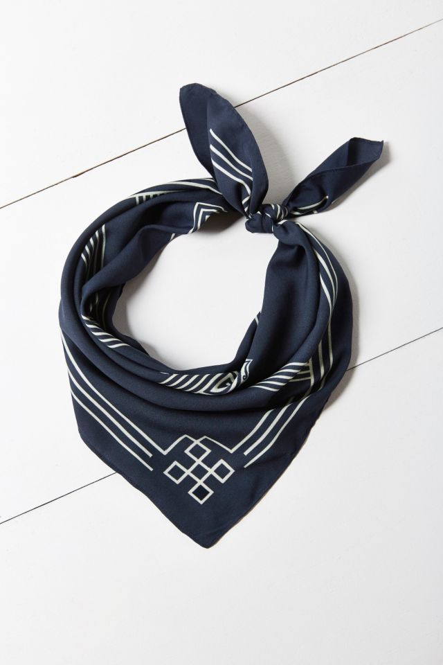 Silky Square Scarf #1