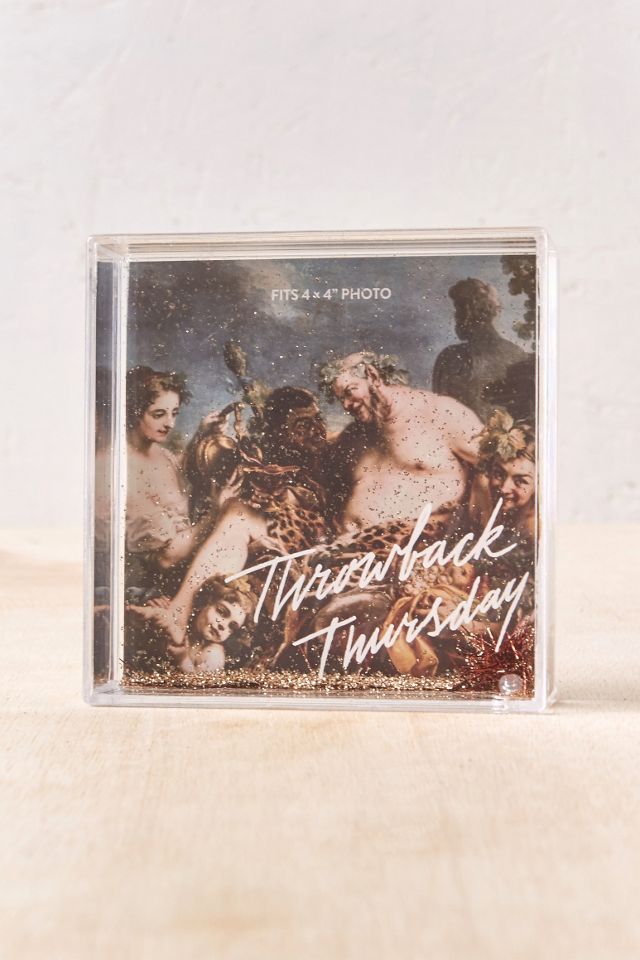 Throwback Thursday Glitter Picture Frame | Urban Outfitters Canada