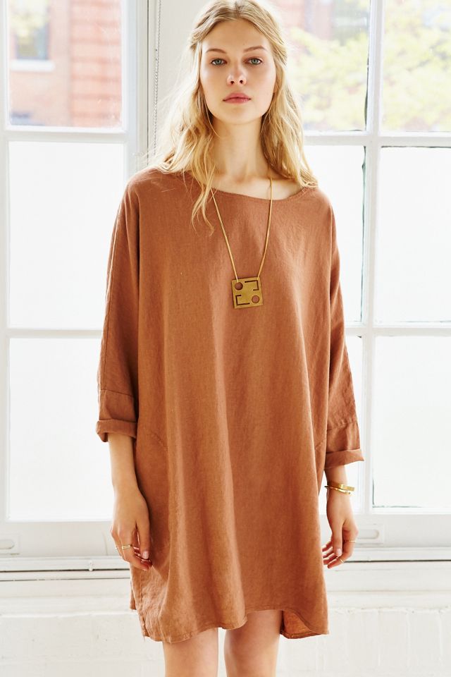 Urban Renewal Remade Linen Sack Dress