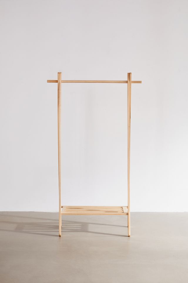 Wooden Clothing Rack #2