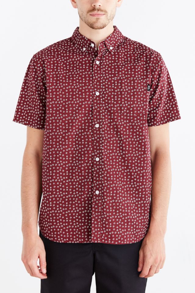 Stussy Dot Outline Button-Down Shirt | Urban Outfitters