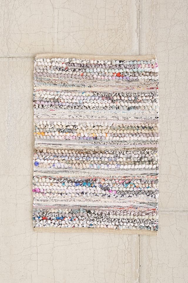 Magical Thinking Loop Stripe Rag Rug | Urban Outfitters