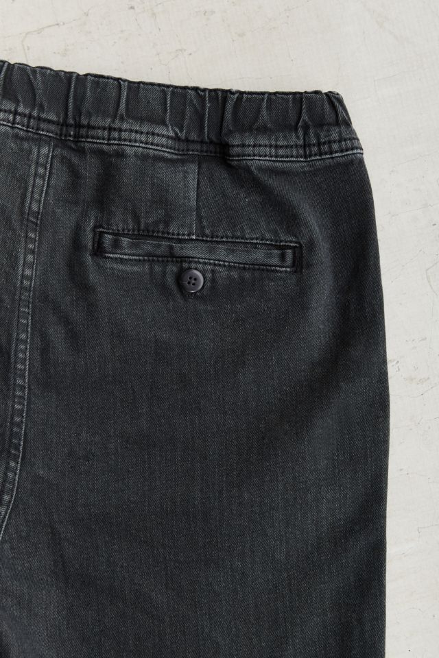 Standard Cloth Elastic Waist Thorn Denim Short #4