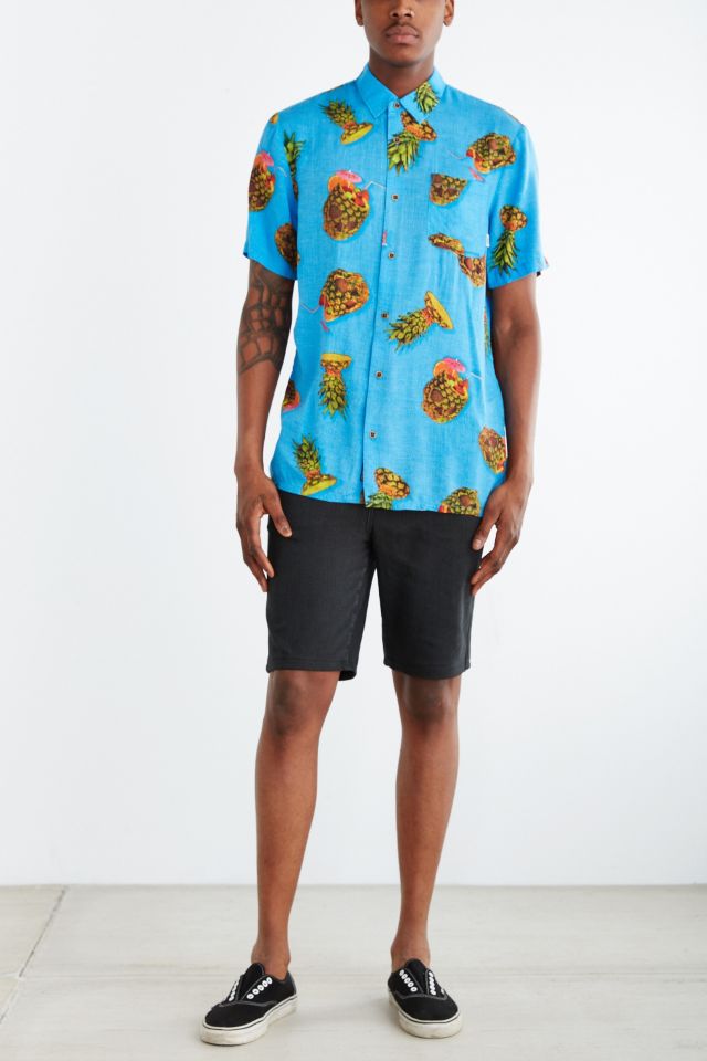 Standard Cloth Elastic Waist Thorn Denim Short #5