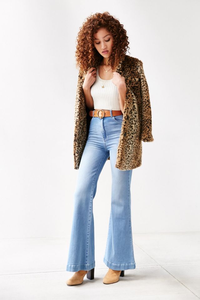 Rolla's East Coast High-Rise Flare Jean - Light Blue #5