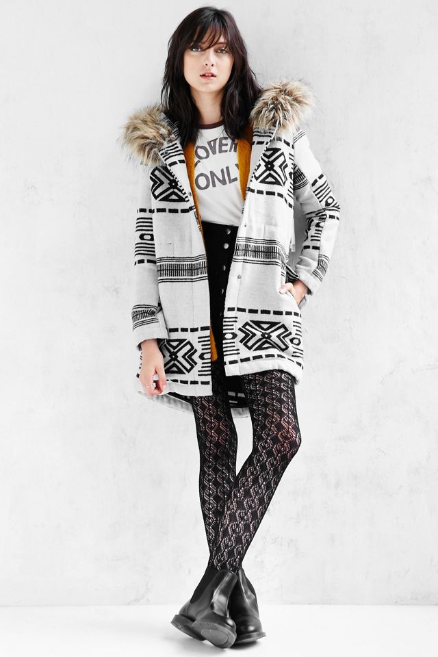BB Dakota Brenden Jacquard Coat #1
