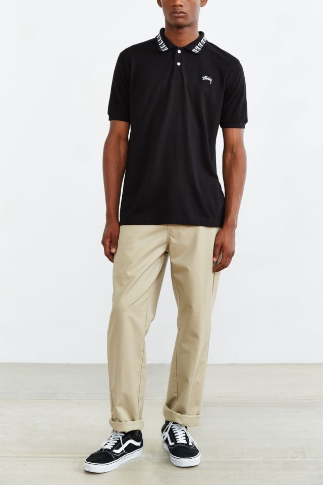 Stussy Cube Short-Sleeve Polo Shirt | Urban Outfitters Canada