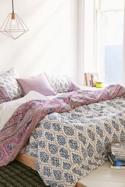 Plum & Bow Dandeli Medallion BOHO Duvet Cover factory Urban Outfitters Full Size