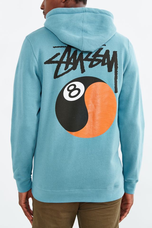 Stussy Yin-Yang 8-Ball Pullover Hooded Sweatshirt | Urban Outfitters