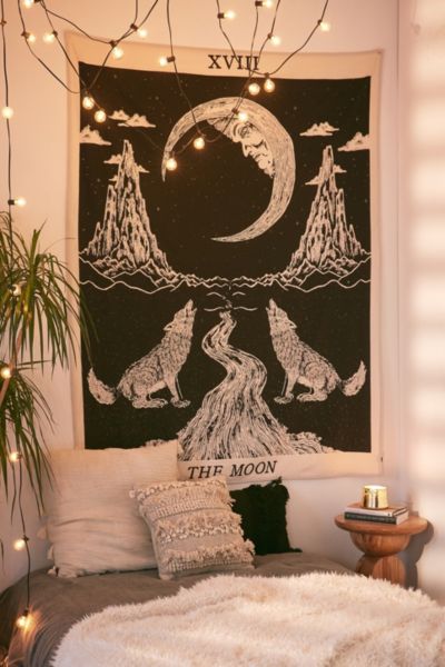 Moon Tarot Tapestry