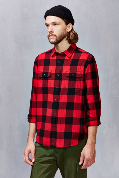 Petite Chemise De Travail En Jean Stapleford - Taille S, Bleue, Homme