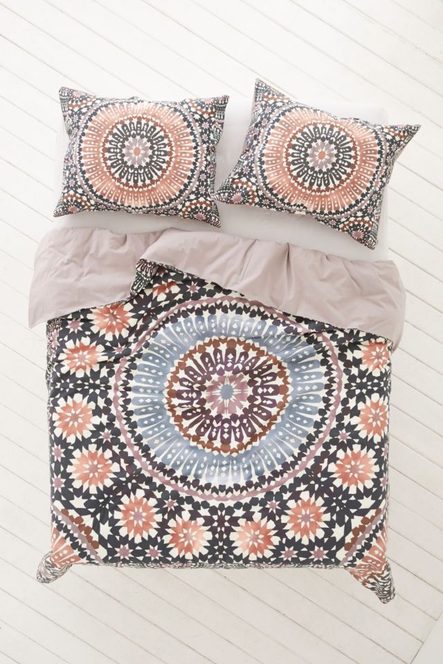Magical Thinking Tile Medallion Duvet Cover #1