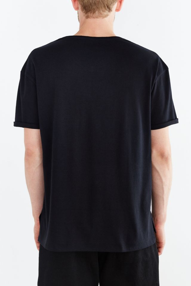 Oversized Boxy V-Neck Tee #3