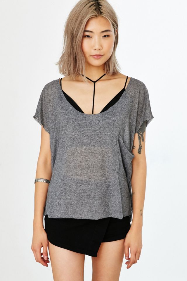 Silence + Noise Luna Pocket Tee #4