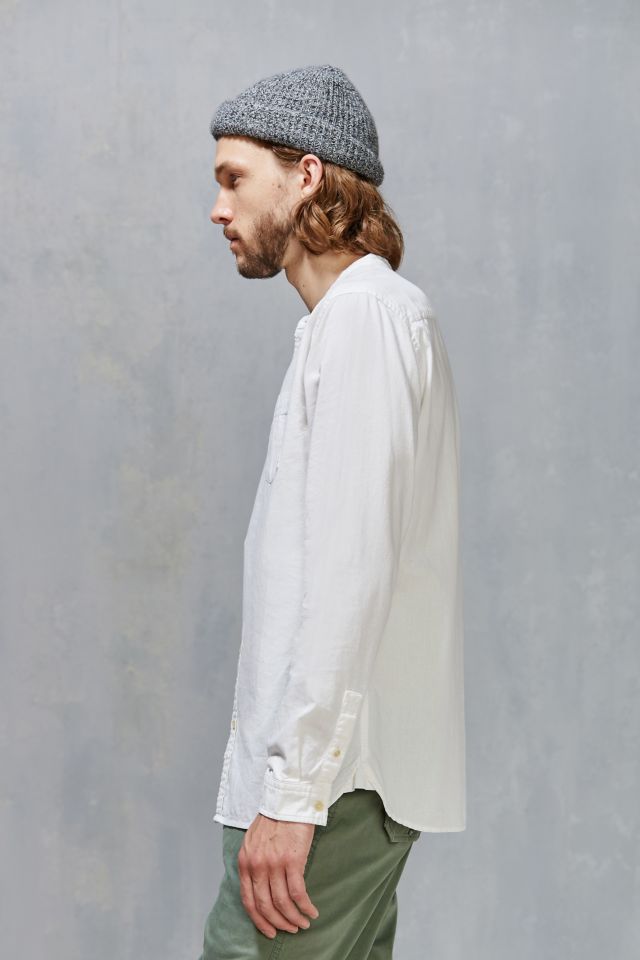 CPO Stevens Band Collar Button-Down Shirt #2
