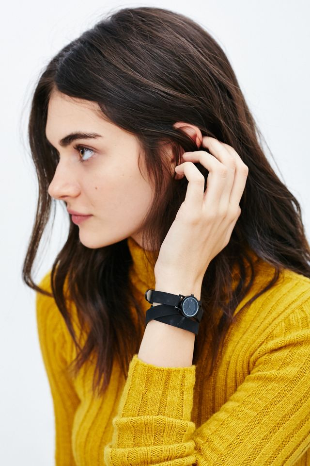 Double Wrap Suede Watch | Urban Outfitters