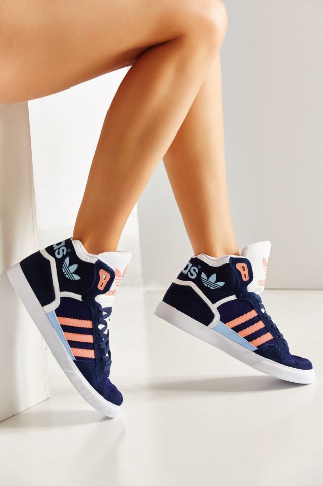 Adidas womens high outlet top sneakers