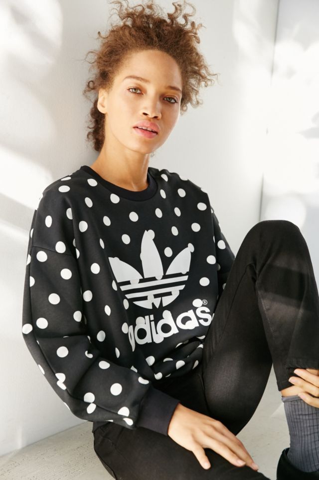 Adidas originals dots sweatshirt on sale